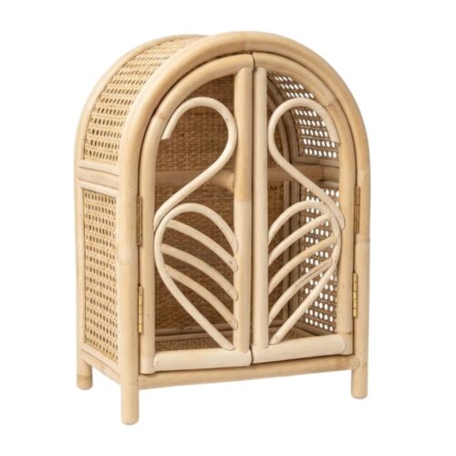 Rattan Doll Closet, rattan kids toys, rattan kids furniture, wholesale, bulk, childrens