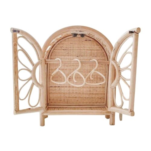 Rattan Doll Clothes Hanger, rattan kids toys, rattan kids furniture, wholesale, bulk, childrens