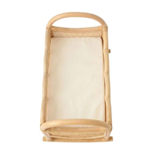 rattan doll cradle, rattan kids toys, rattan kids furniture, wholesale, bulk, childrens