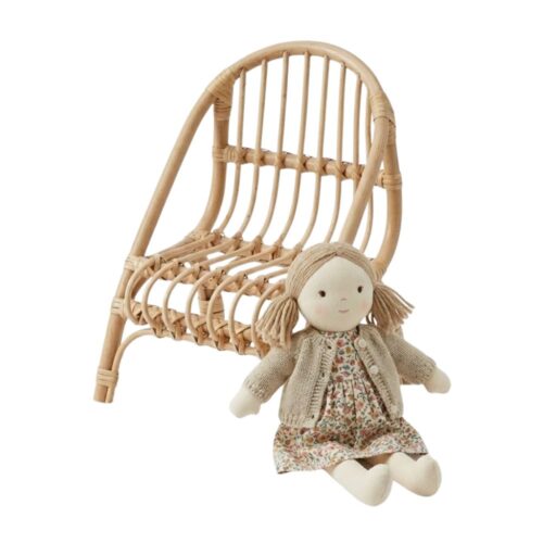 Rattan Doll Deck Chair, rattan kids toys, rattan kids furniture, wholesale, bulk, childrens