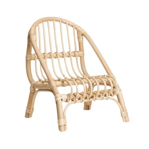 Rattan Doll Deck Chair, rattan kids toys, rattan kids furniture, wholesale, bulk, childrens