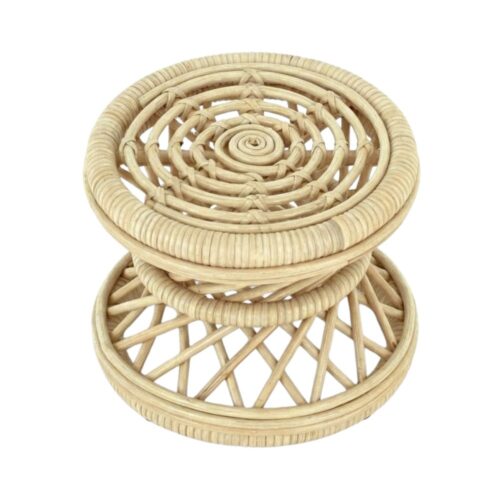 Rattan Doll Drum Table, rattan kids toys, rattan kids furniture, wholesale, bulk, childrens