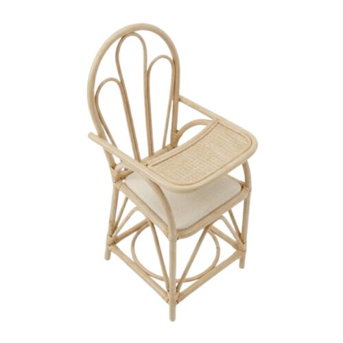 Rattan Doll Feeding Chair, rattan kids toys, rattan kids furniture, wholesale, bulk, childrens