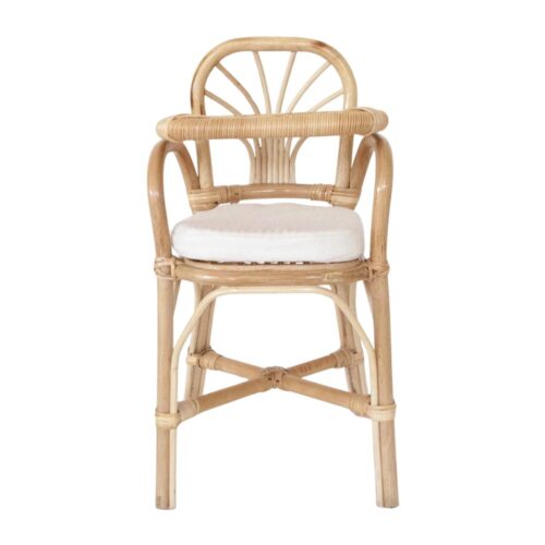 Rattan Doll High Chair, rattan kids toys, rattan kids furniture, wholesale, bulk, childrens