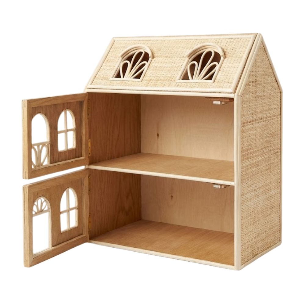 Rattan Doll House Australia, rattan kids toys, rattan kids furniture, wholesale, bulk, childrens