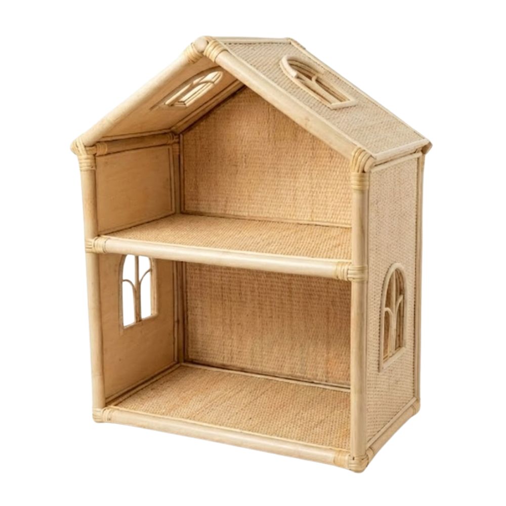 Rattan Doll House for Kids, rattan kids toys, rattan kids furniture, wholesale, bulk, childrens