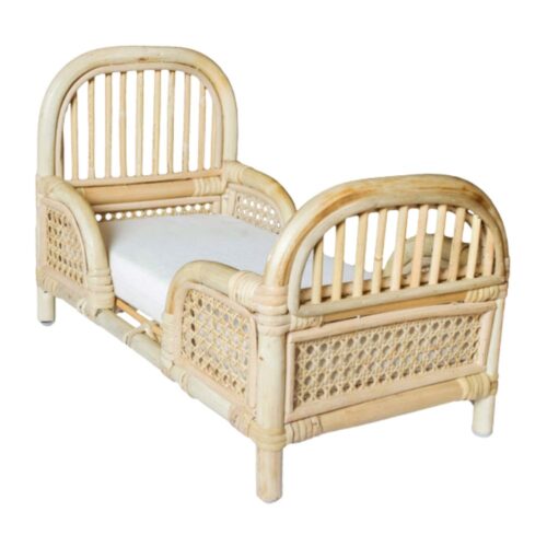 Rattan Doll Toys Bed, rattan kids toys, rattan kids furniture, wholesale, bulk, childrens