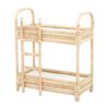 Rattan Doll Toys Bunk Bed, rattan kids toys, rattan kids furniture, wholesale, bulk, childrens