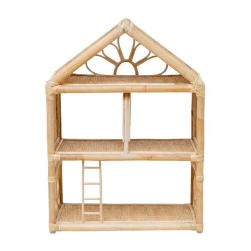 Rattan Extra Large Doll House, rattan kids toys, rattan kids furniture, wholesale, bulk, childrens