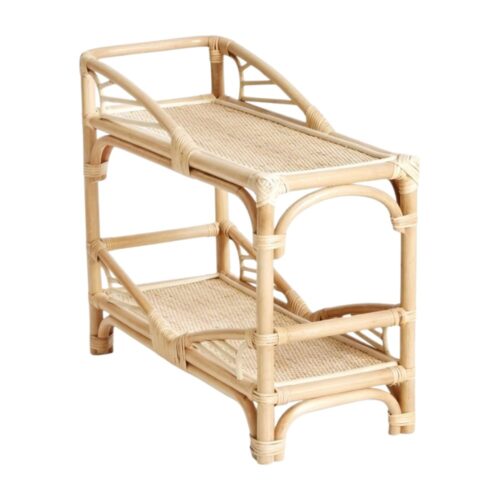 Rattan Hape Doll Change Table, rattan kids toys, rattan kids furniture, wholesale, bulk, childrens