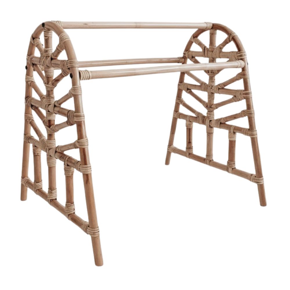 Rattan Montessori Play Gym, rattan kids toys, rattan kids furniture, wholesale, bulk, childrens