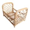 rattan newborn baby photograph basket doll bassinet, rattan kids furniture, wholesale, bulk, childrens
