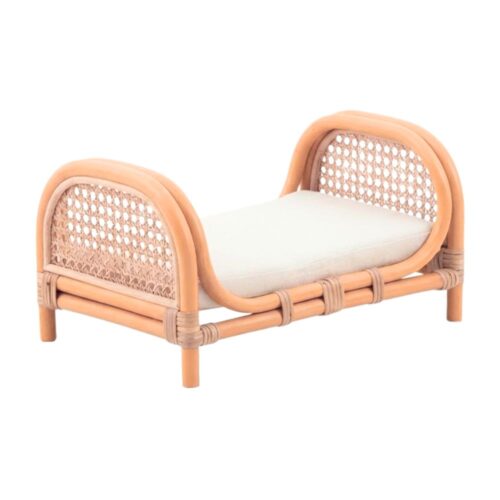 Rattan Play Doll Bed, rattan kids toys, rattan kids furniture, wholesale, bulk, childrens