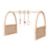 Rattan Play Gym with Dangles, rattan kids toys, rattan kids furniture, wholesale, bulk, childrens