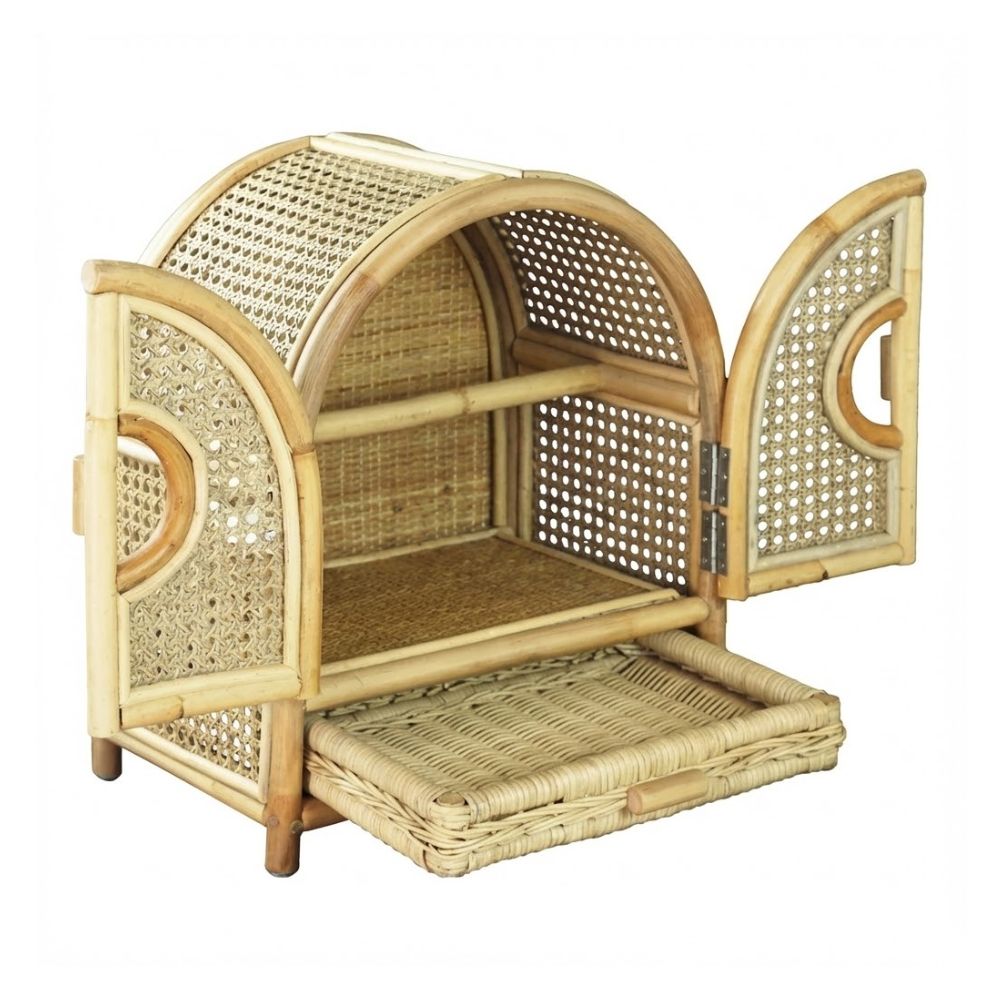 Sloane Doll Cabinet, rattan kids toys, rattan kids furniture, wholesale, bulk, childrens