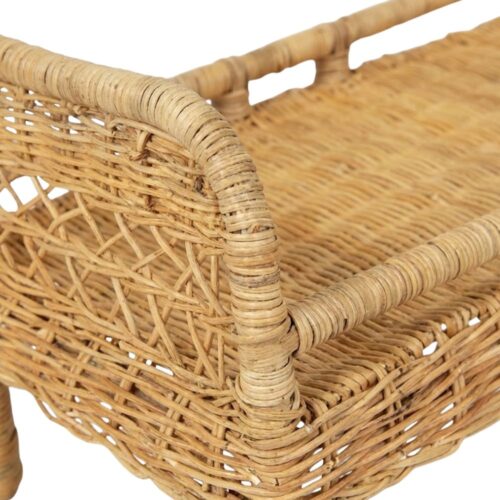 Wicker Doll Bed, rattan kids toys, rattan kids furniture, wholesale, bulk, childrens