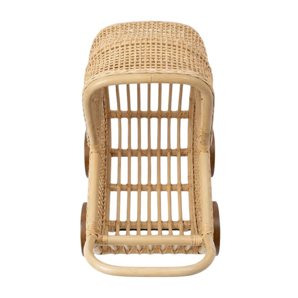 Wicker Doll Stroller for Sale, doll buggy, doll stroller, rattan kids toys, rattan kids furniture, wholesale, bulk, childrens