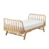 Kids King Single Rattan Bed, rattan kid's bed, rattan baby cot, rattan kids toys, rattan kids furniture, wholesale, bulk