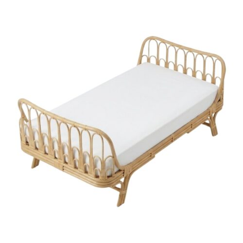Kids King Single Rattan Bed, rattan kid's bed, rattan baby cot, rattan kids toys, rattan kids furniture, wholesale, bulk