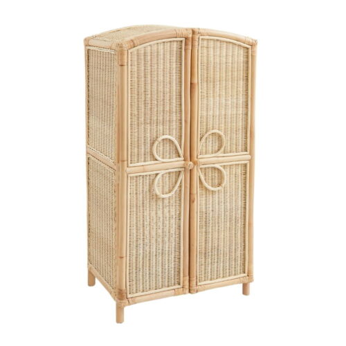 Kids Rattan Clothing Wardrobe, dresser, rattan kids furniture, wholesale, bulk, manufacture, Vietnam
