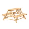 Kids Rattan Picnic Table, rattan kids furniture, rattan kids chair, rattan kids table, rattan kids table and chairs set, rattan toddler chair, rattan toddler table and chairs, wholesale, bulk, Vietnam, factory