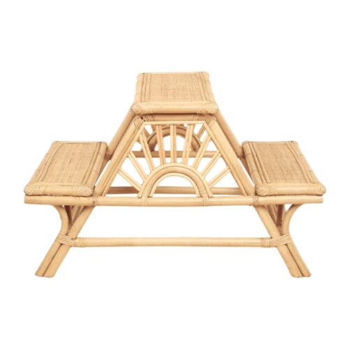 Kids Rattan Picnic Table, rattan kids furniture, rattan kids chair, rattan kids table, rattan kids table and chairs set, rattan toddler chair, rattan toddler table and chairs, wholesale, bulk, Vietnam, factory