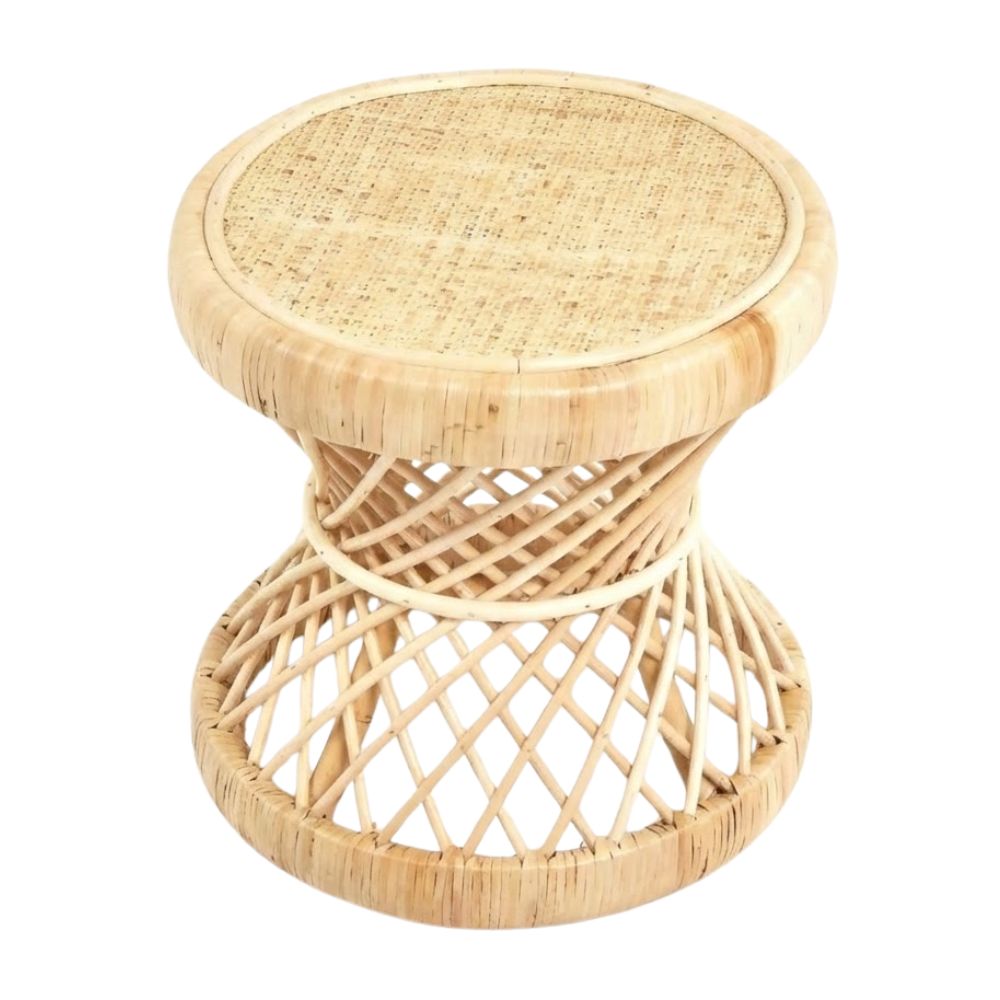 Natural Rattan Bedside Kids Table, rattan kids furniture, rattan kids chair, rattan kids table, rattan kids table and chairs set, rattan toddler chair, rattan toddler table and chairs, wholesale, bulk, Vietnam, factory