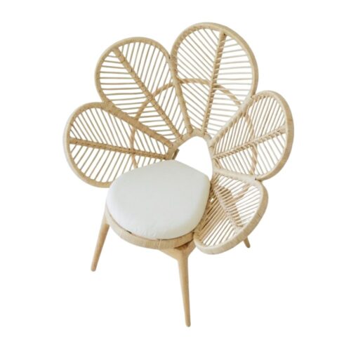 Petal Rattan Kids Chair, rattan kids furniture, rattan kids chair, rattan kids table, rattan kids table and chairs set, rattan toddler chair, rattan toddler table and chairs, wholesale, bulk, Vietnam, factory