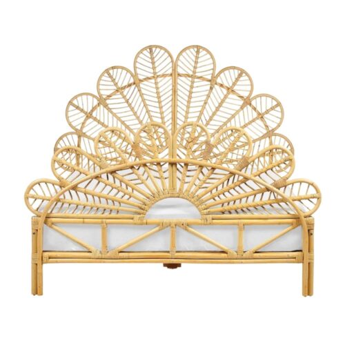Rattan Kids Queen Bed, rattan kid's bed, rattan baby cot, rattan kids toys, rattan kids furniture, wholesale, bulk