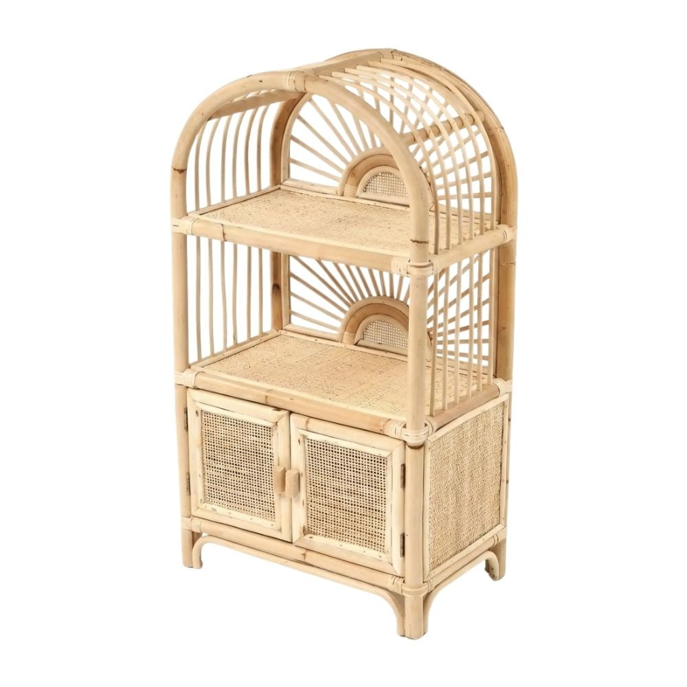 Rattan Kid's Wardrobe Cabinet, dresser, wardrobe, rattan kids furniture, wholesale, bulk, manufacture, Vietnam