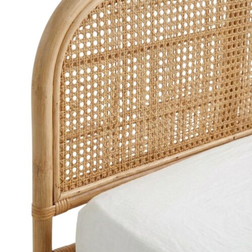 Upholstered Rattan Bed, rattan kid's bed, rattan baby cot, rattan kids toys, rattan kids furniture, wholesale, bulk