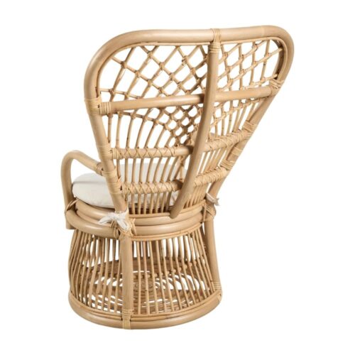 Vintage Peacock Rattan Kids Chair, rattan kids furniture, rattan kids chair, rattan kids table, rattan kids table and chairs set, rattan toddler chair, rattan toddler table and chairs, wholesale, bulk, Vietnam, factory