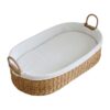 Wicker Baby Changing Basket, rattan kids furniture, wholesale, bulk, manufacture, Vietnam