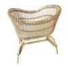 Baby Wicker Crib and Stand, rattan baby bassinet, rattan baby cradle, rattan baby cot, rattan kids toys, rattan kids furniture, wholesale, bulk