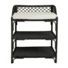 Black Rattan Changing Table, rattan kids furniture, wholesale, bulk, manufacture, Vietnam