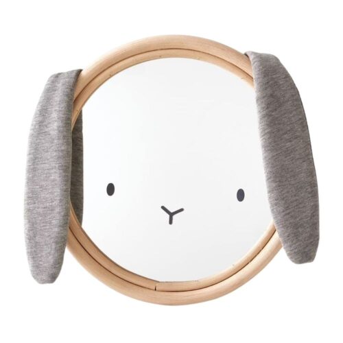 Bunny Kids Rattan Wall Mirror, rattan kids furniture, wholesale, bulk, Vietnam, manufacture