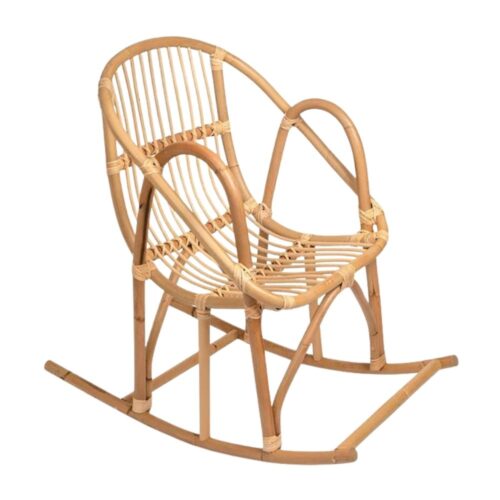 Cane Kids Rocking Chair, rattan kids furniture, rattan kids chair, rattan kids table, rattan kids table and chairs set, rattan toddler chair, rattan toddler table and chairs, wholesale, bulk, Vietnam, factory