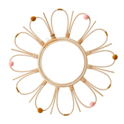 Decorative Rattan Mirrors for Kids, rattan kids furniture, wholesale, bulk, Vietnam, manufacture