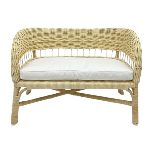 Doll Furniture Company Rattan Sofa, rattan kids toys, rattan kids furniture, wholesale, bulk