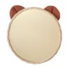 Fabric Bear Ear Rattan Kids Room Mirror, rattan kids furniture, wholesale, bulk, Vietnam, manufacture