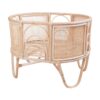 French Rattan Crib, rattan baby bassinet, rattan baby cradle, rattan baby cot, rattan kids toys, rattan kids furniture, wholesale, bulk