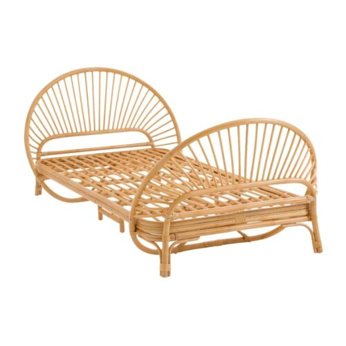 girls rattan double bed, rattan kid's bed, rattan baby cot, rattan kids toys, rattan kids furniture, wholesale, bulk