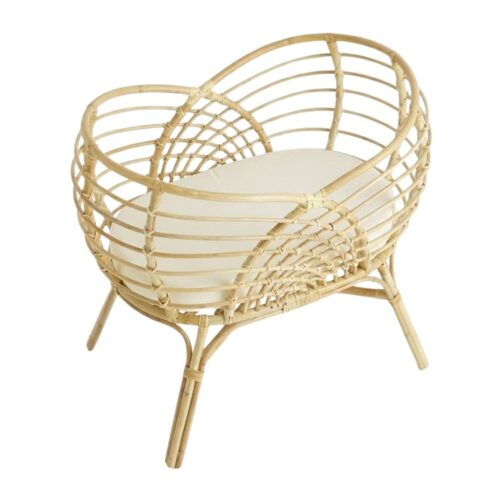 Handmade Rattan Bassinet, rattan baby bassinet, rattan baby cradle, rattan baby cot, rattan kids toys, rattan kids furniture, wholesale, bulk