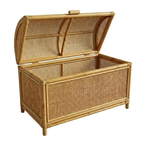 Kids Rattan Toy Chest, kids furniture, rattan kids cabinet, rattan kids trunk storage, rattan kids storage bench, rattan kids toy chest, wholesale, bulk, Vietnam, manufacture