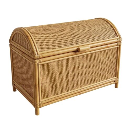 Kids Rattan Toy Chest, kids furniture, rattan kids cabinet, rattan kids trunk storage, rattan kids storage bench, rattan kids toy chest, wholesale, bulk, Vietnam, manufacture