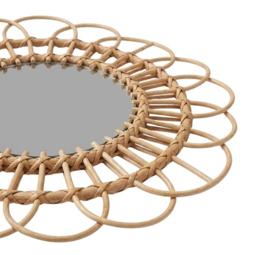 Mini Rattan Mirror, rattan kids furniture, wholesale, bulk, Vietnam, manufacture