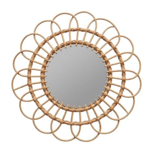 Mini Rattan Mirror, rattan kids furniture, wholesale, bulk, Vietnam, manufacture