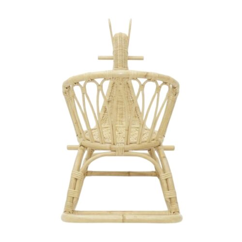 Peacock Rattan Rocking Toddler Chair, rattan kids furniture, rattan kids chair, rattan kids table, rattan kids table and chairs set, rattan toddler chair, rattan toddler table and chairs, wholesale, bulk, Vietnam, factory