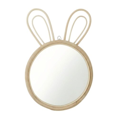 rabbit rattan mirror kids room, rattan kids furniture, wholesale, bulk, Vietnam, manufacture