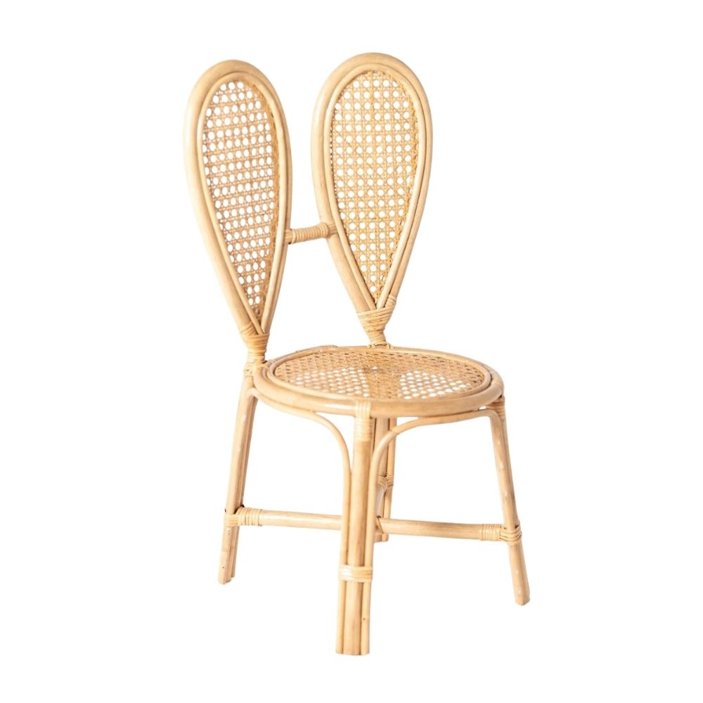 Rabbit Rattan Toddler Chair, rattan kids furniture, rattan kids chair, rattan kids table, rattan kids table and chairs set, rattan toddler chair, rattan toddler table and chairs, wholesale, bulk, Vietnam, factory